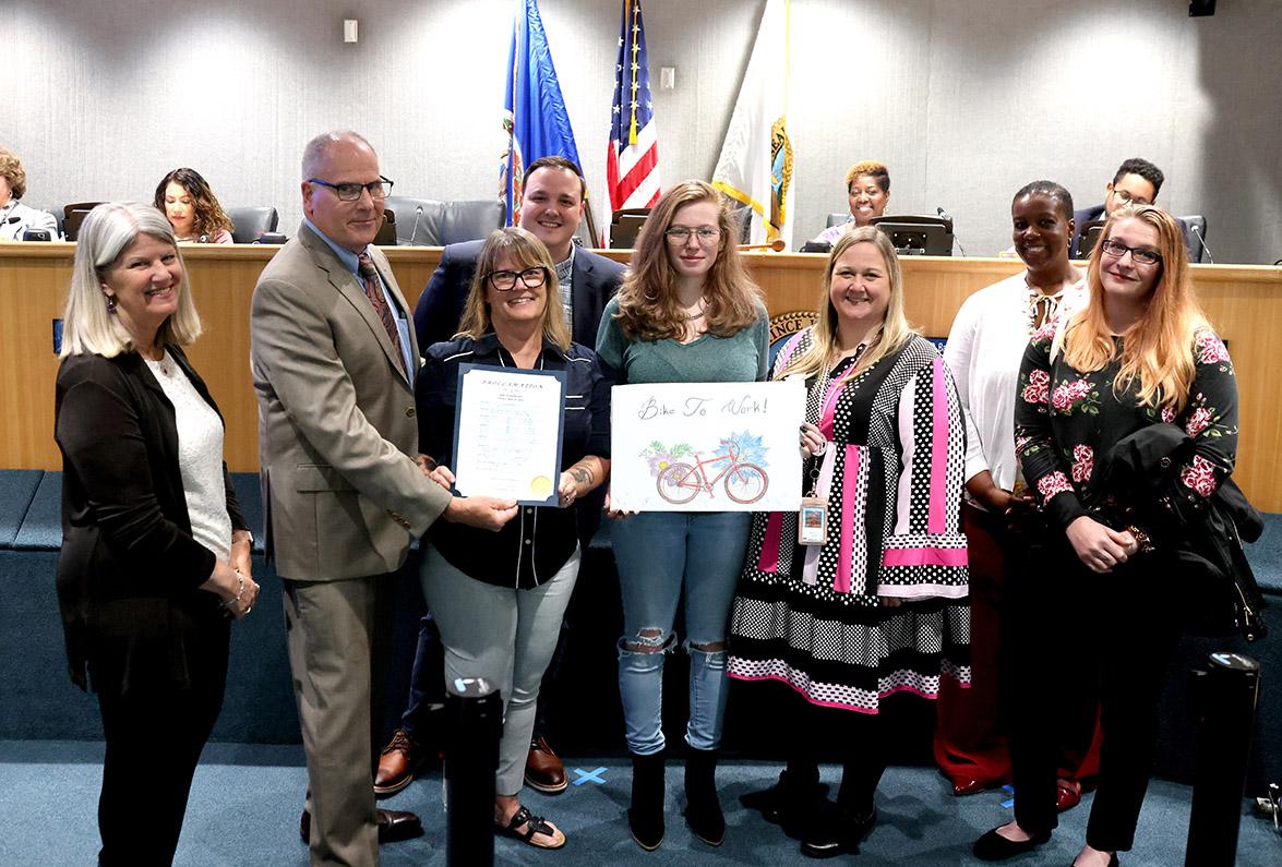 Celebrating Bike to Work Day on May 19
